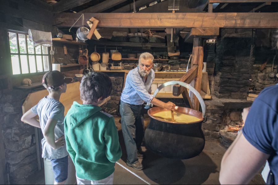 Käserei Alpwirtschaft Freilichtmueseum Ballenberg