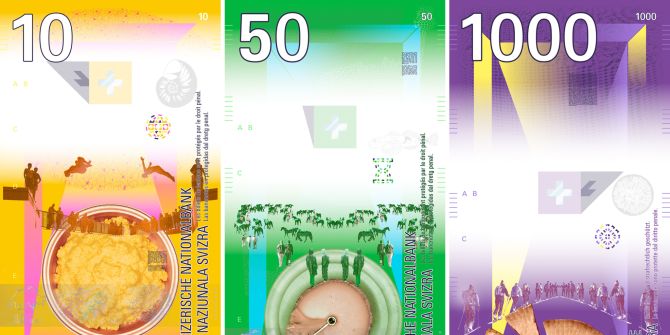 Banknoten Schweizerische Nationalbank