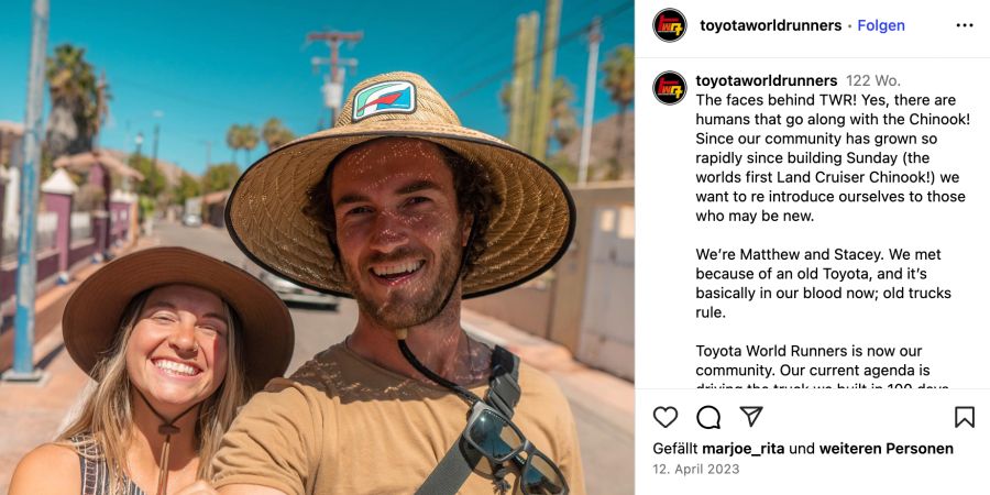 influencer unfall