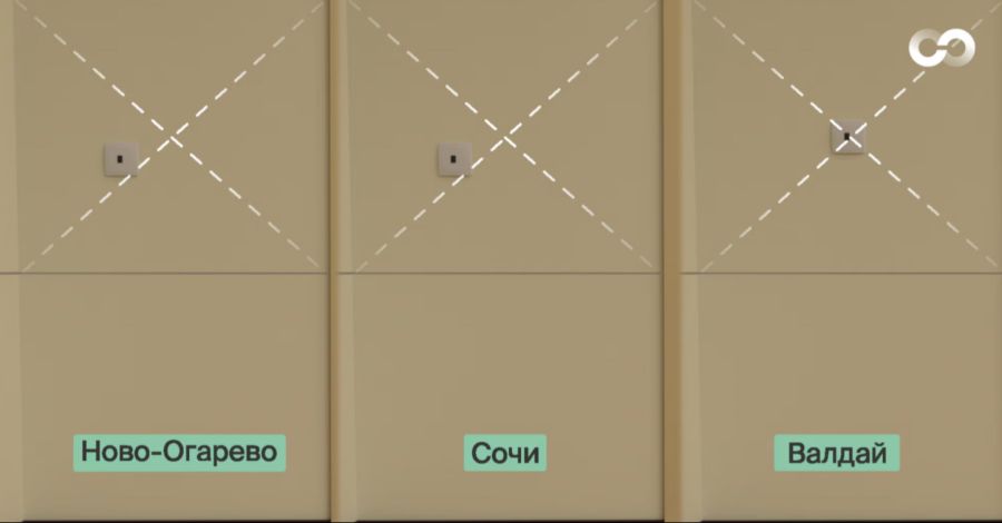 Minimale Details sollen die Täuschung verraten – etwa der Winkel der Türklinke auf dem Foto.