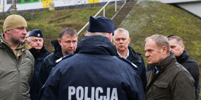 Donald Tusk Bahnstrecke Polen