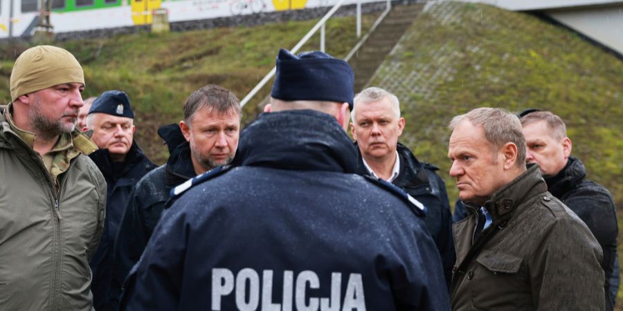Donald Tusk Bahnstrecke Polen