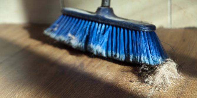 Besen, Schmutz
