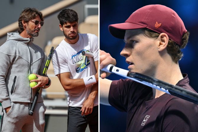 Alcaraz Ferrero Sinner