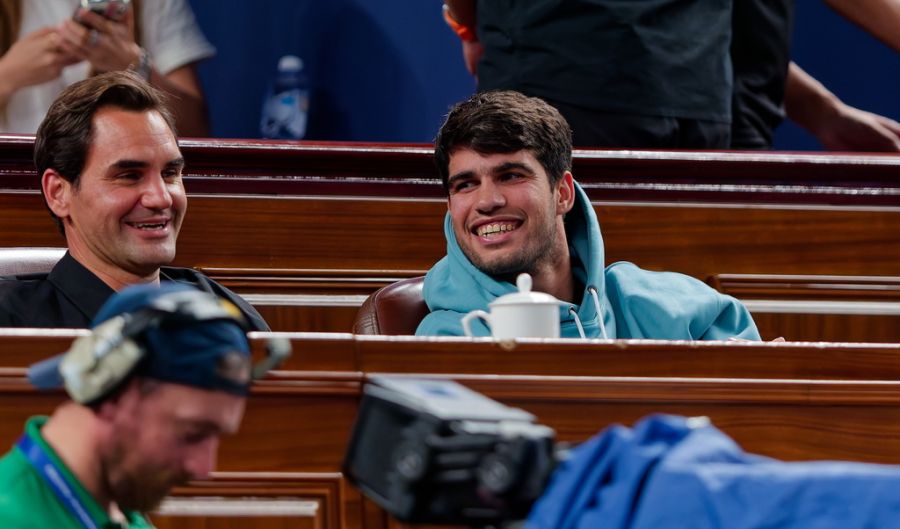 Roger Federer Carlos Alcaraz