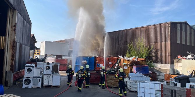 Brand in Ebnat-Kappel