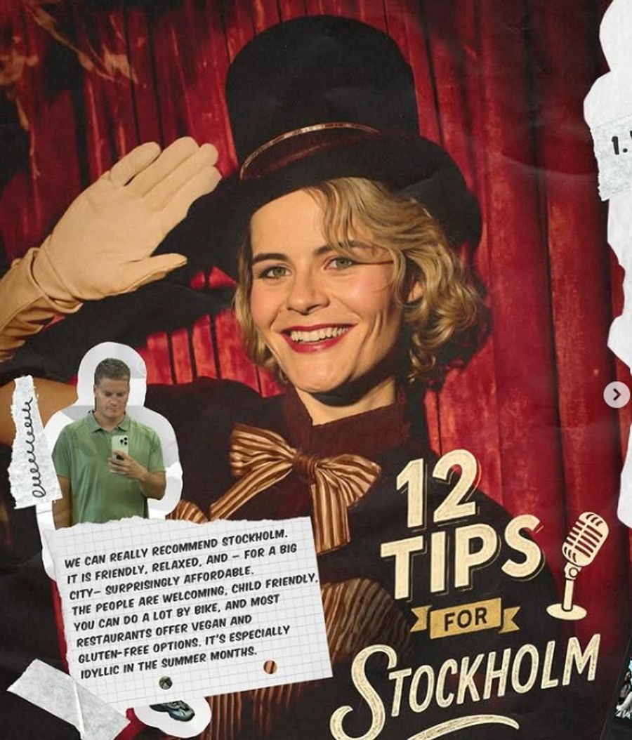 Hazel Bruggers Auftritt in Stockholm wurde im Vorfeld gross angekündigt.
