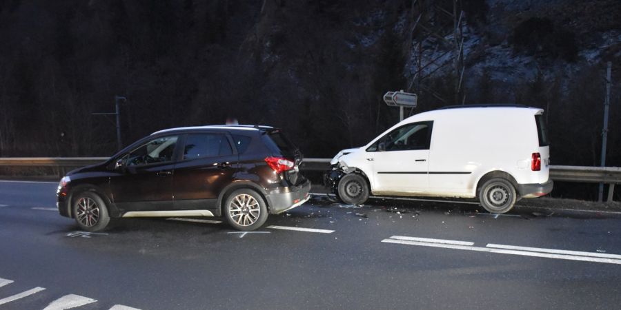 Fideris Auffahrunfall