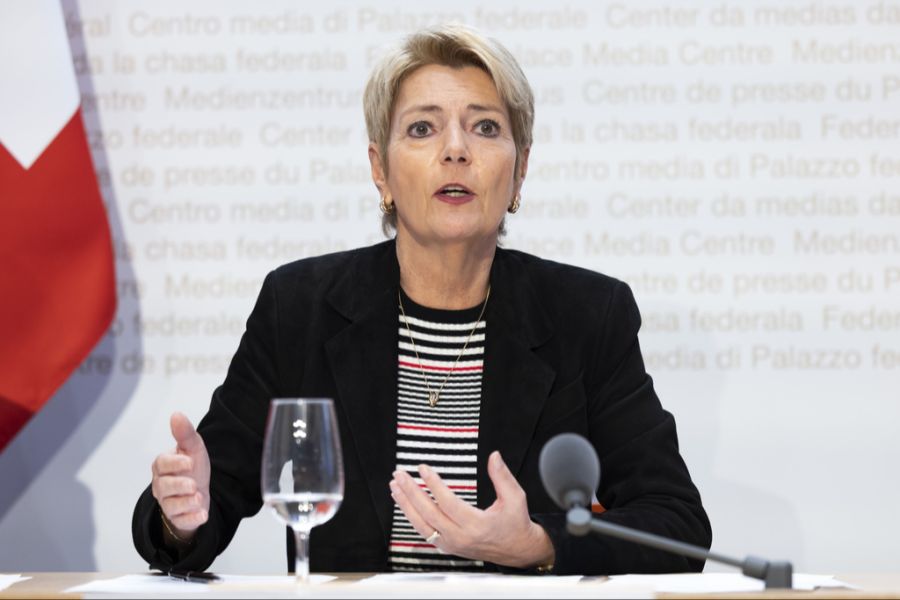 bundesrat Karin Keller-Sutter