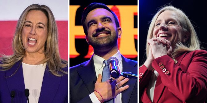 USA Demokraten Abstimmung Wahlen