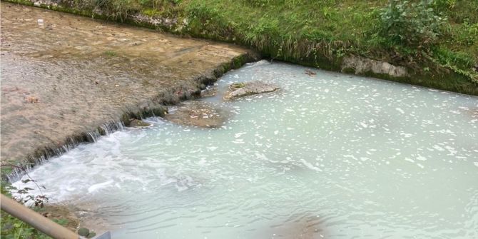 Kaltbrunn Verschmutzung