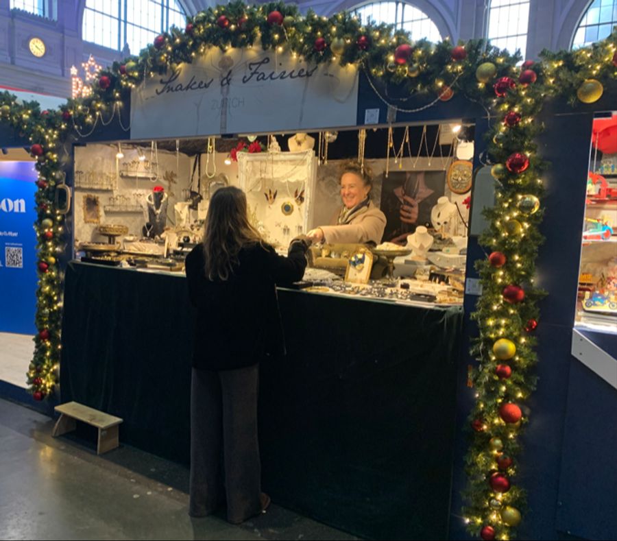 Bei Sandra Fehlbaum läuft das Geschäft – trotz Food-Ständen.