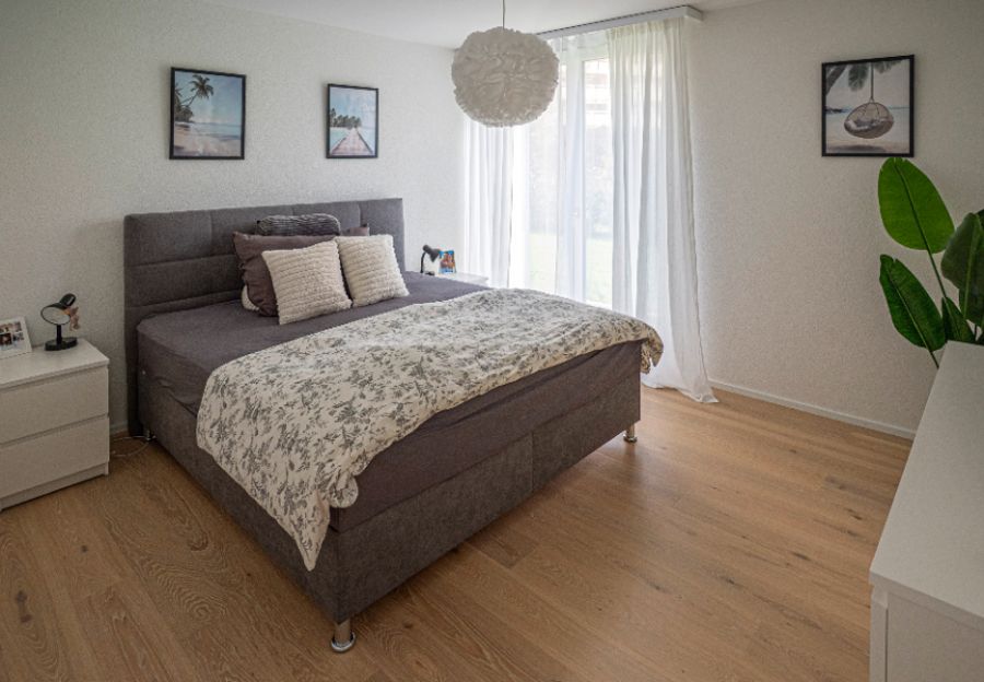 Schlafzimmer Feng-Shui Ruhe