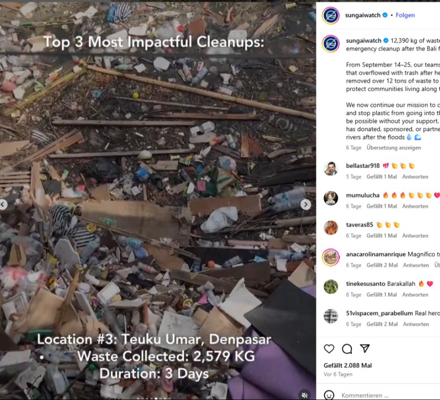 Bali versinkt im Müll: Täglich landen rund 1.800 Tonnen Abfall auf der größten Deponie der Insel.