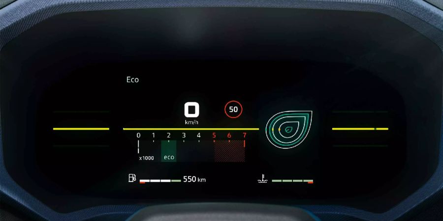 Dacia Bigster Display