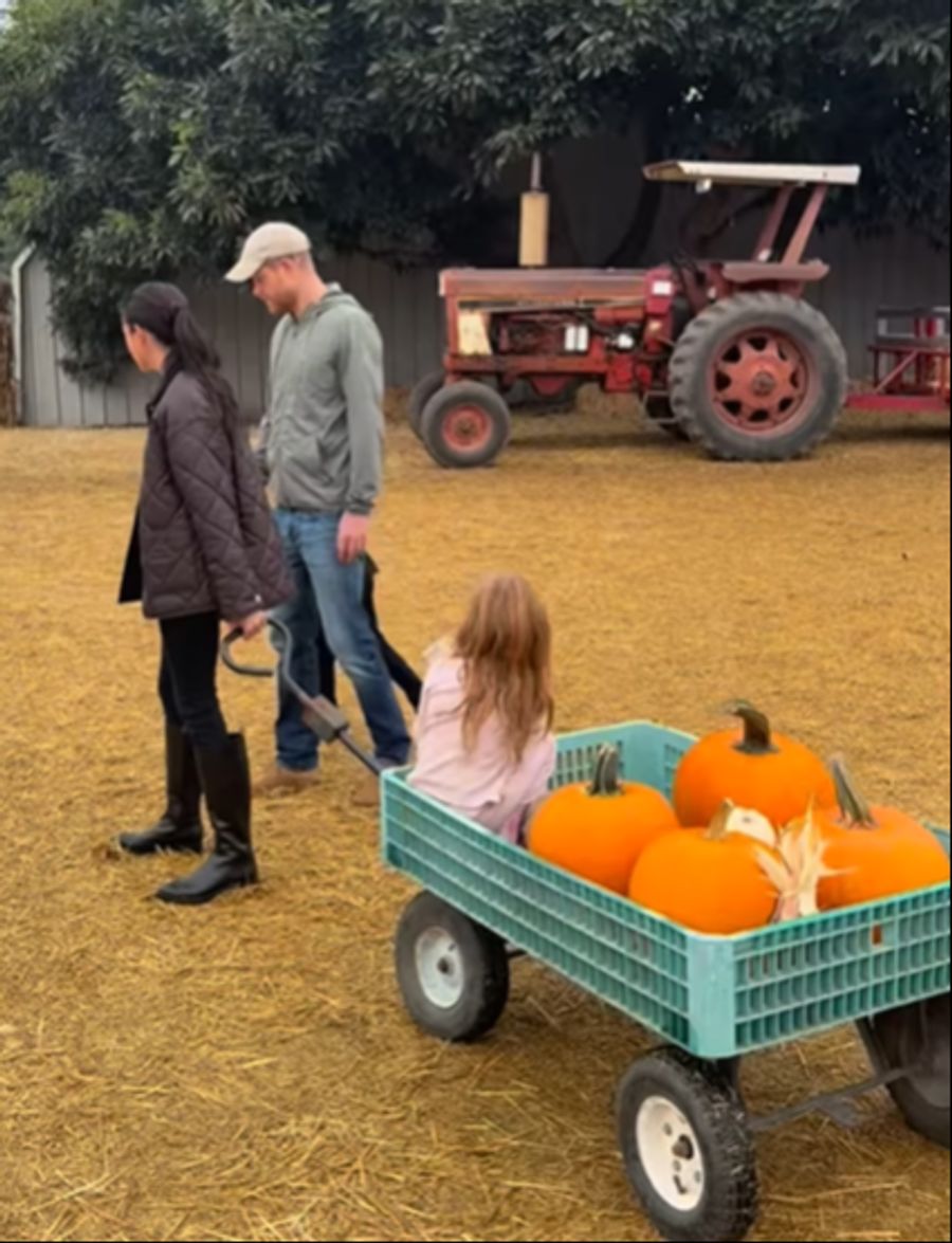 Dort leben sie mit ihren Kindern Archie und Lilibet.