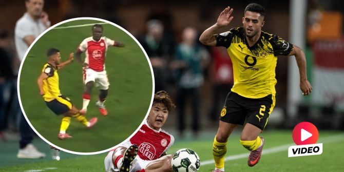 BVB Yan Couto Foul