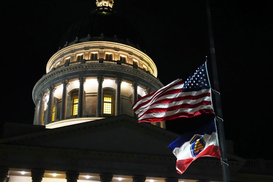 In Salt Lake City, der Hauptstadt Utahs, stehen die Fahnen nun auf Halbmast.