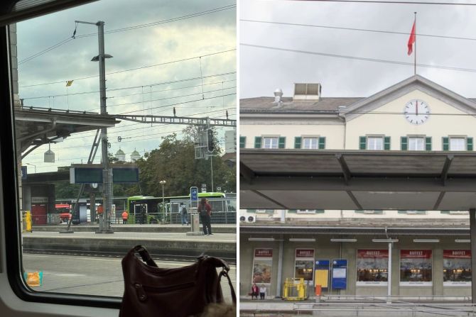 Bahnhof Olten Unfall