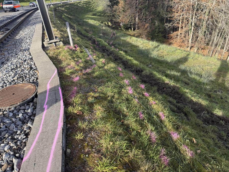 Beim Unfall entstand Sachschaden.