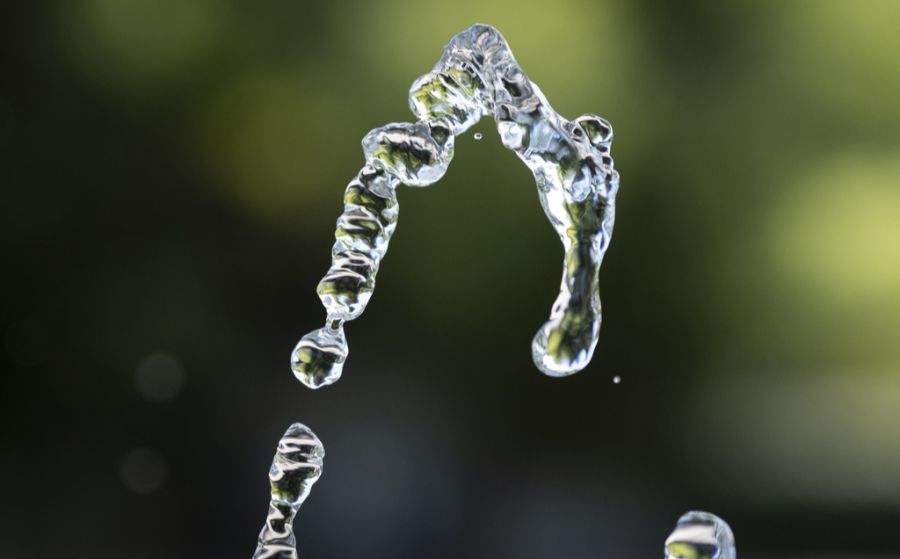 Bei dem Anlass werden aber auch nicht wissenschaftlich fundierte Thesen über Wasser präsentiert. (Symbolbild)