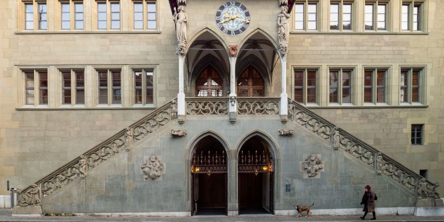 Rathaus Bern Wahl Front