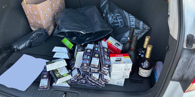 Ladendiebe Kanton Zug