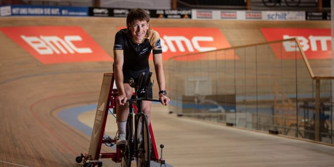 Stundenrekord-Versucht am Freitag, 23. August 2024 um 16:30 Uhr im Tissot Velodrome; Eintritt frei.