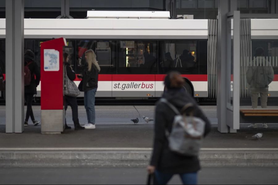 Schweizer Meister, was das ÖV-Tempo angeht, ist St. Gallen.