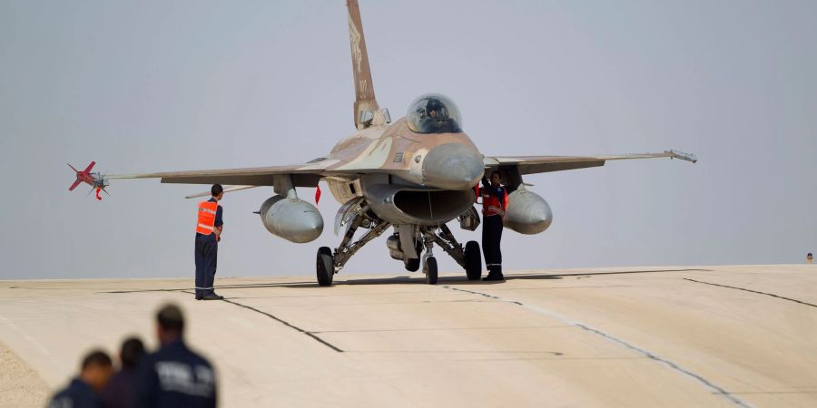 Israels Luftwaffe hat erneut einen Angriff in der Stadt Gaza geflogen. (Archivbild)