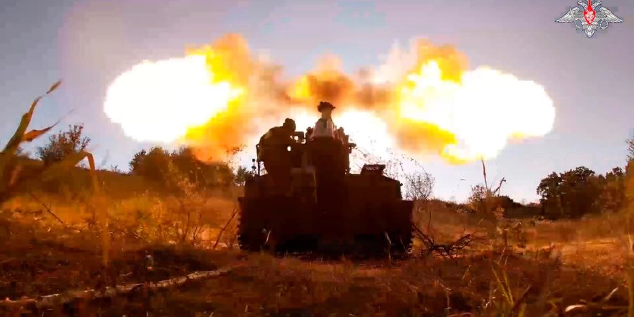 Russische Soldaten im Gebiet Kursk - im Krieg sind nun auch viele Wehrpflichtige (Archivbild).