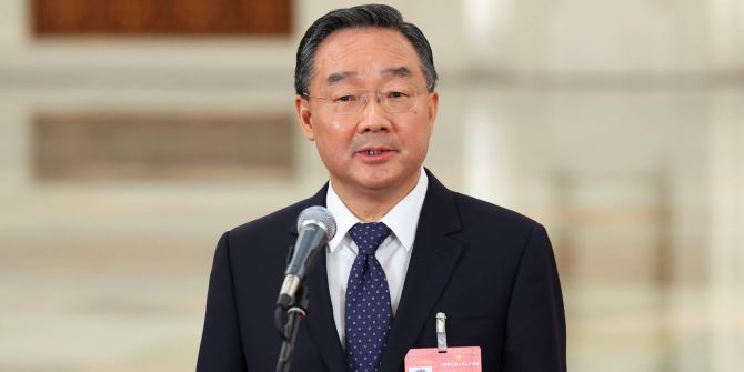 China Landwirtschaftsminister Tang Renjian