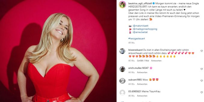 Mag man bei Bildern wie diesen kaum glauben: Auch Beatrice Egli hat mal schlechte Tage. Beatrice Egli