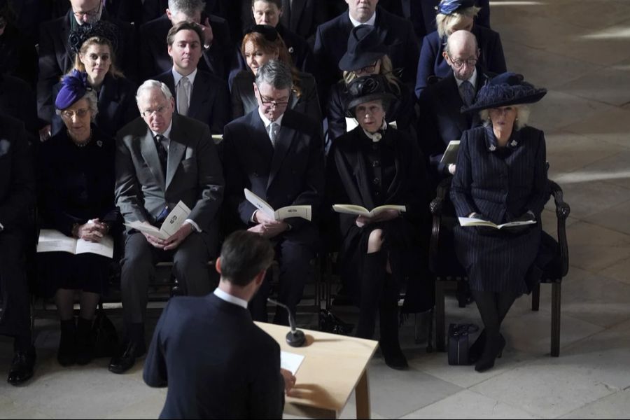 Sämtliche Royals waren in der Kirche versammelt. Doch Prinz William musste aus persönlichen Gründen absagen.