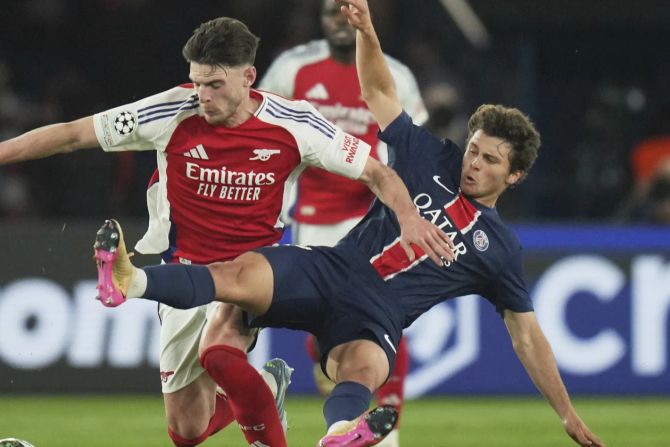Arsenal PSG Champions League