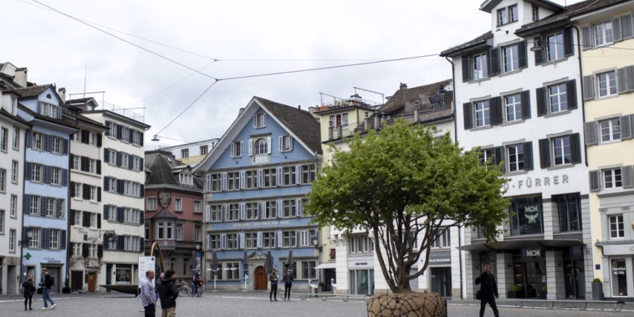 Der Stadtrat bewilligt auf dem Münsterhof zwölf Wochen vor Wahlen keine politischen Aktionen mehr. (Archivbild)