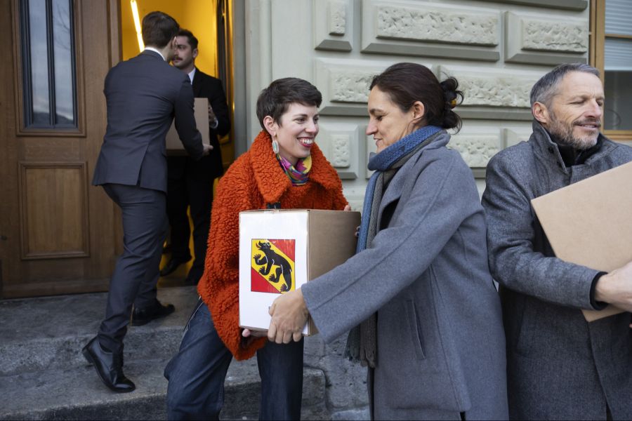 Einreichung der Solarinitiative