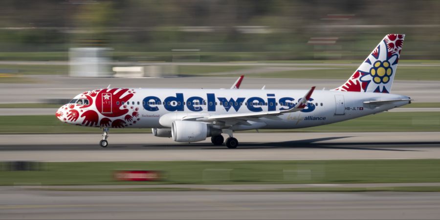 Edelweiss Flugzeug