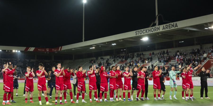 Der FC Thun kann am Wochenende erstmals die Schweizer Fussballmeisterschaft gewinnen. (Archivbild)