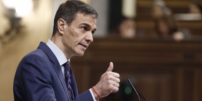 Spaniens Premierminister Pedro Sánchez