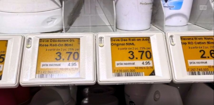 Coop (im Bild) und Migros setzen bei Aktions-Preisschildern grenzwertig oder gar nicht regelkonforme Praktiken ein.