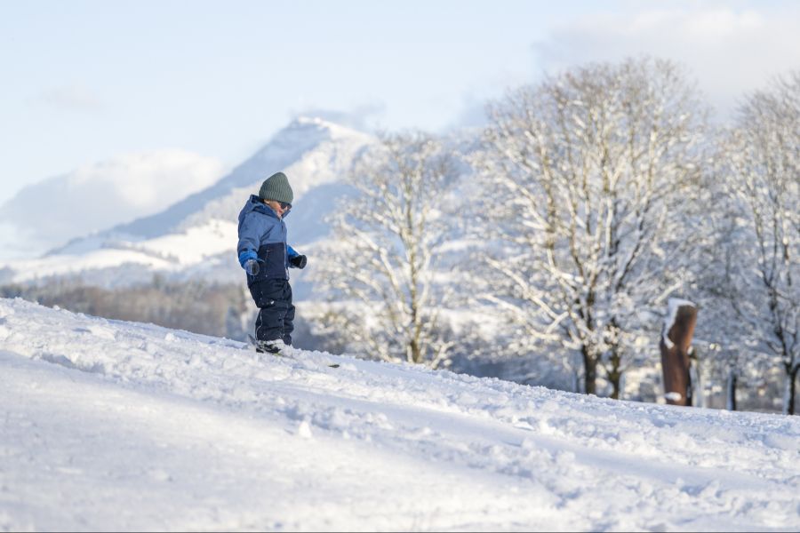 In den letzten Tagen ist in höheren Lagen verbreitet Schnee gefallen. (Archivbild)