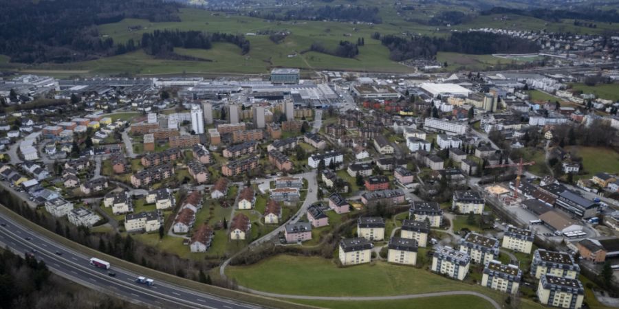 In Gossau startet ein Mitwirkungsverfahren für eine Verkehrsvariante, mit der das Zentrum entlastet werden soll. (Archivbild)