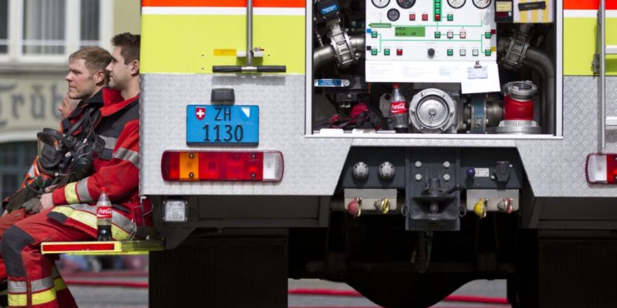 Die Feuerwehr Winterthur konnte den Brand rasch löschen. (Symbolbild)