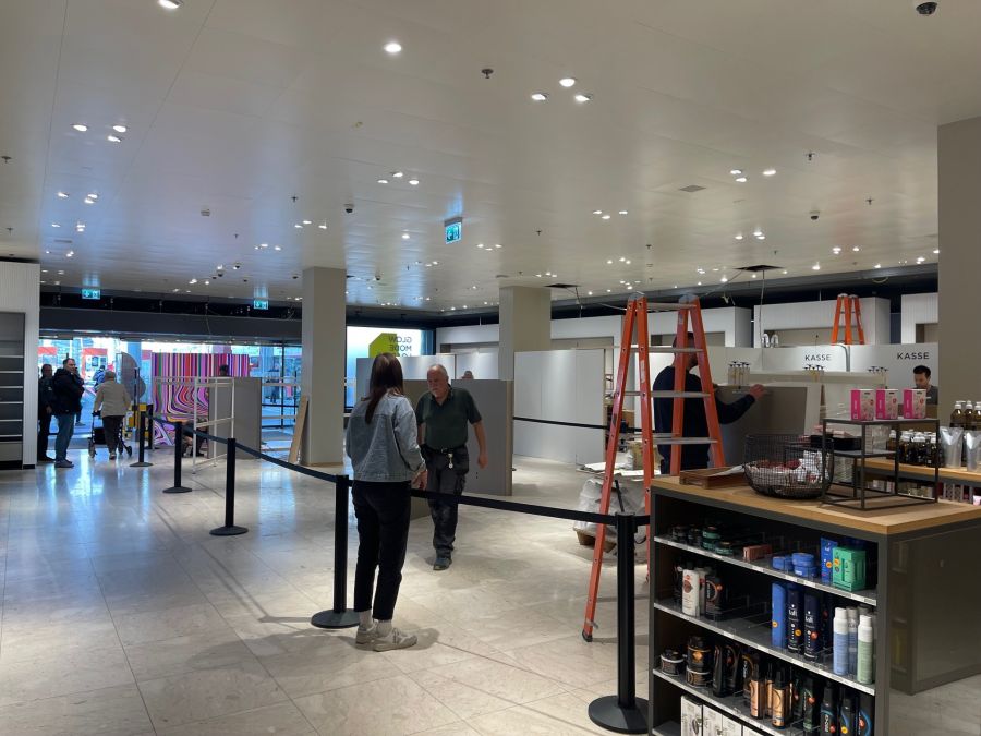 Ein Blick in den Loeb am Dienstag.