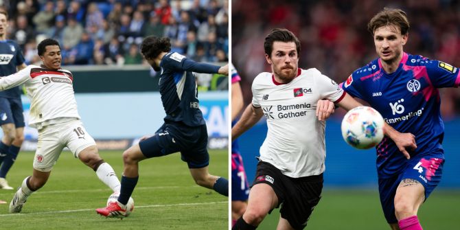 Bundesliga Fussball Leverkusen Hoffenheim