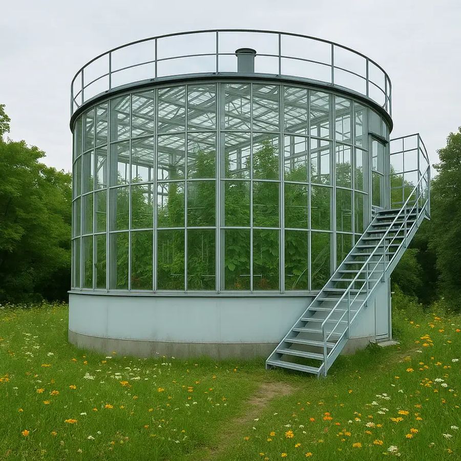 ... oder ein Gewächshaus.