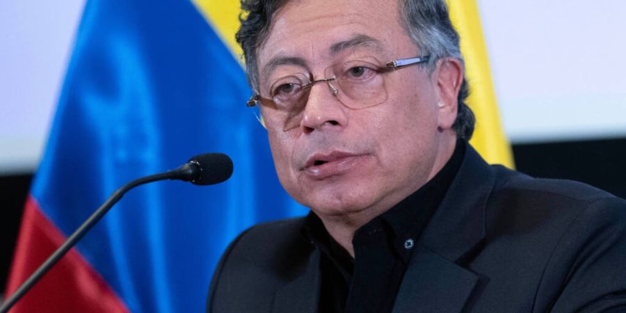 Kolumbiens Präsident Gustavo Petro fühlt sich vor den Wahlen nicht mehr sicher. (Archivbild)