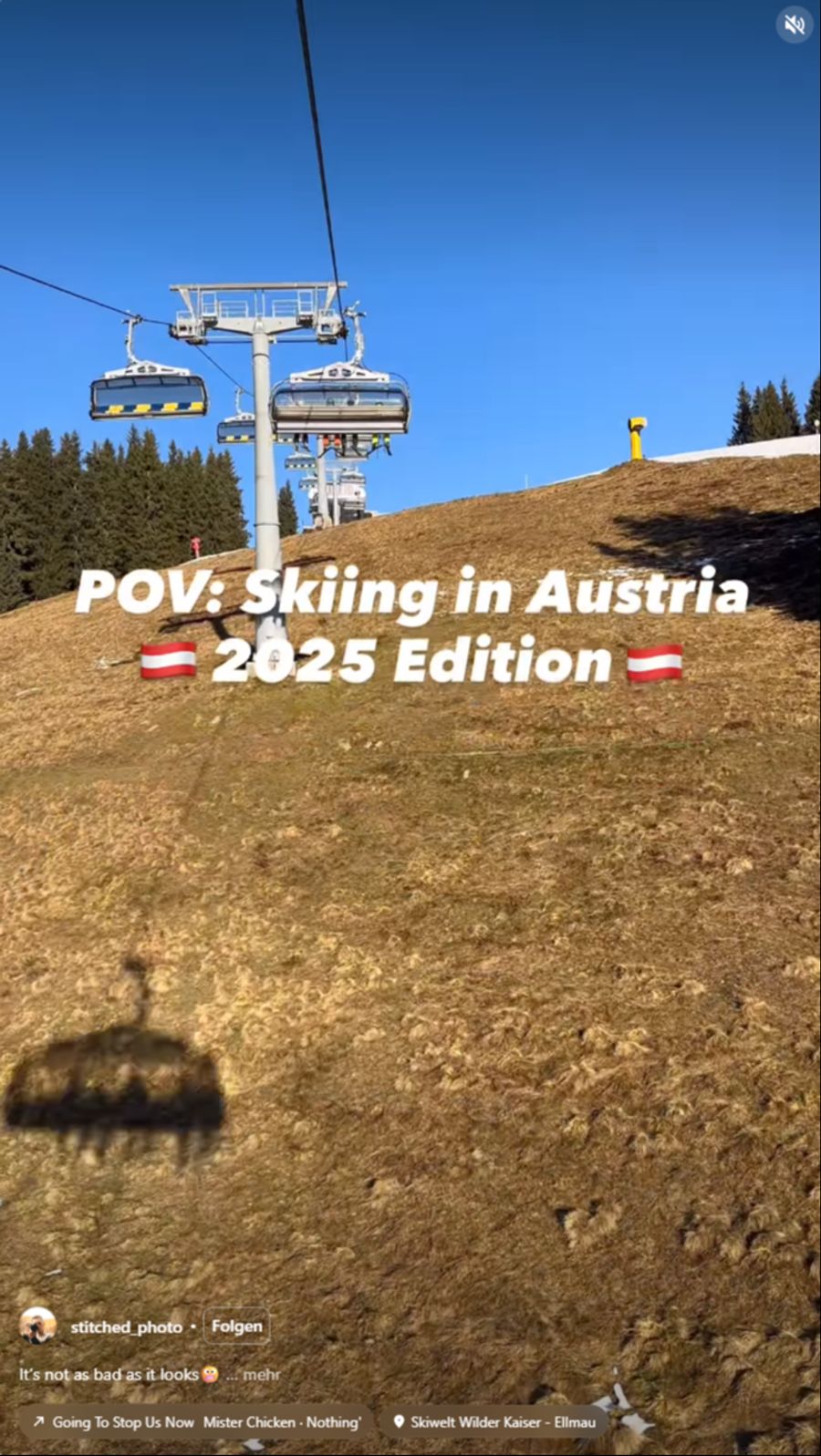 Britische Touristen machen sich darüber lustig und sprechen von «Geister-Skigebieten».