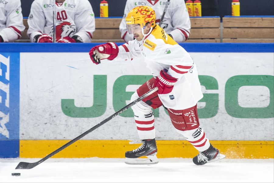 Denis Malgin Eishockey Lausanne